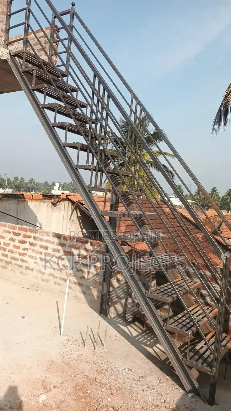 Steel Stairs.