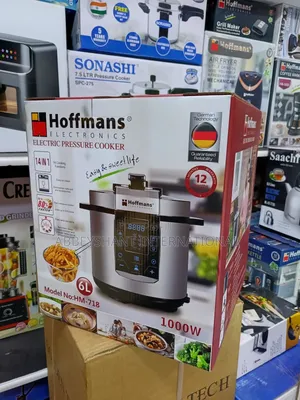 Steamer Pressure Cooker Hoffman Electric Pressure Cooker 6l