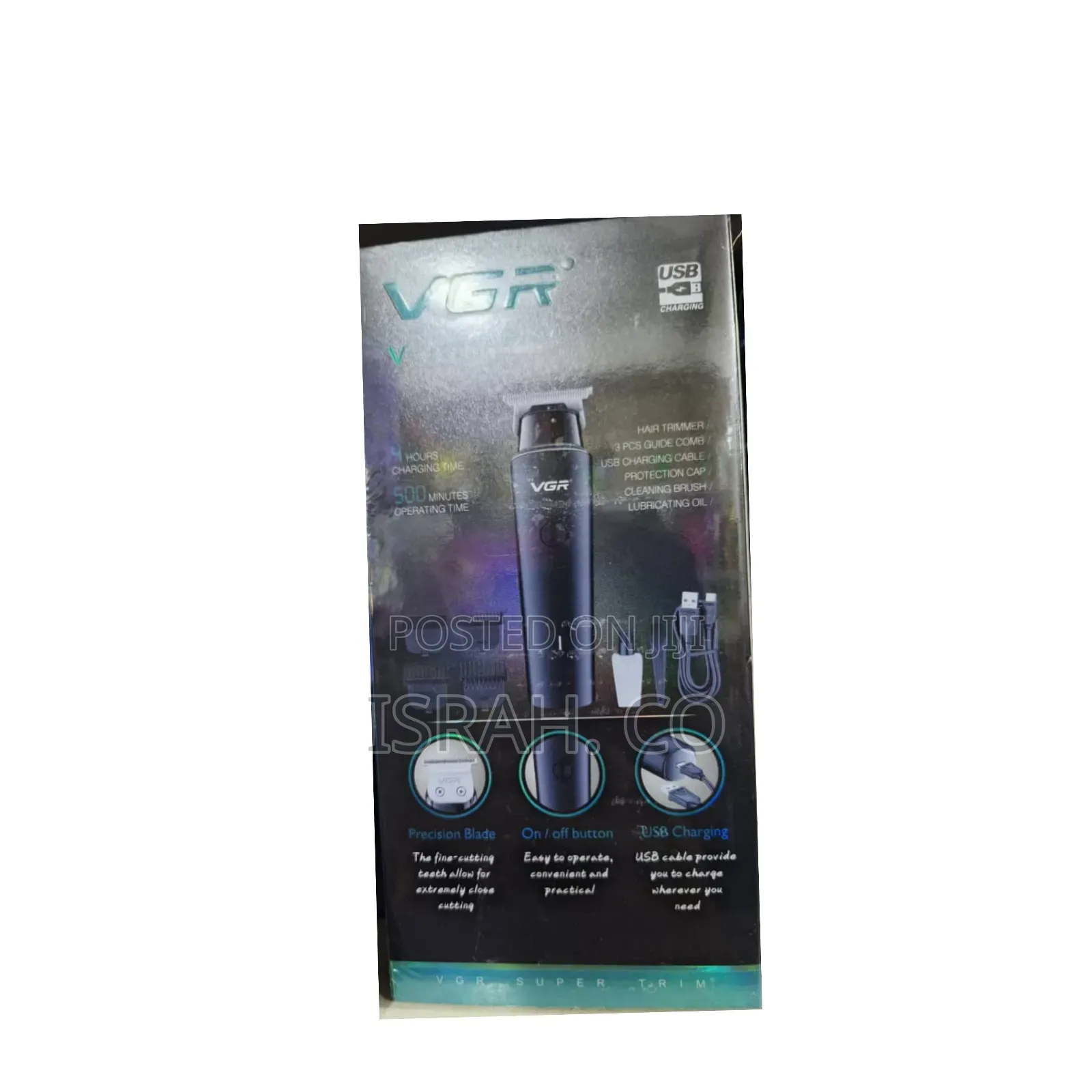 Rechargeable VGR Professional Hair Clipper.