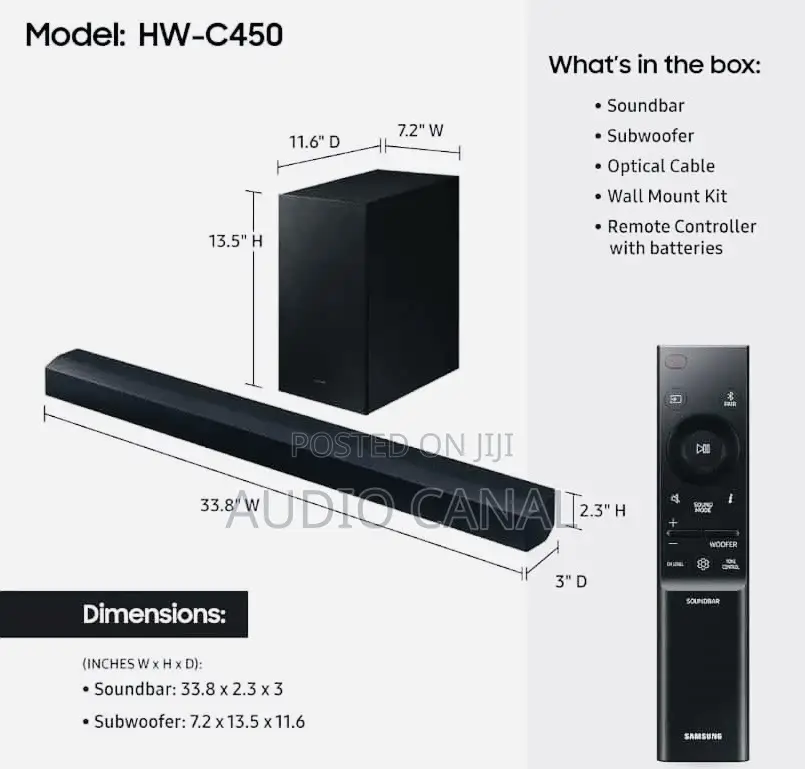 Samsung C450 Sound Bar