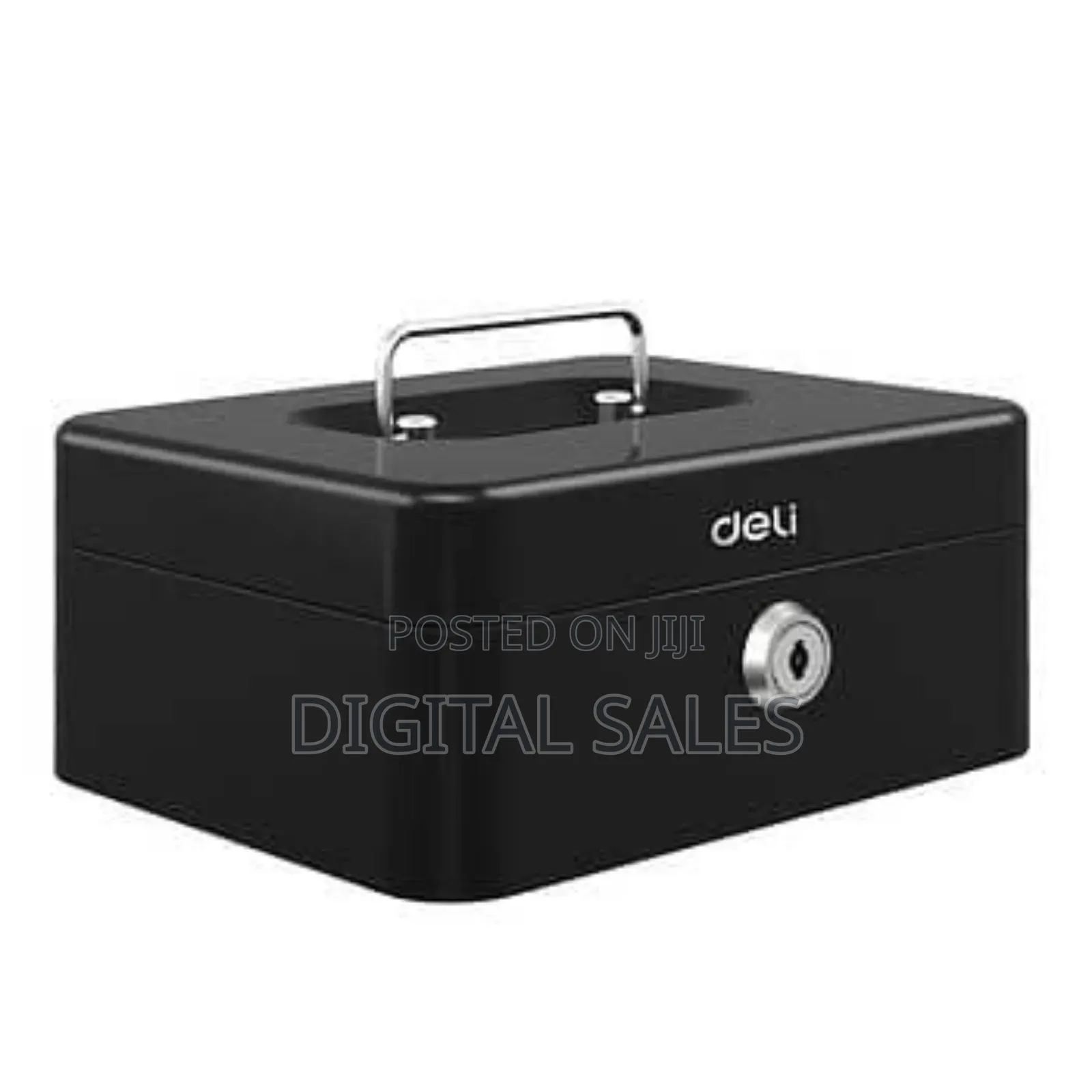 Metallic Storage Cash Box