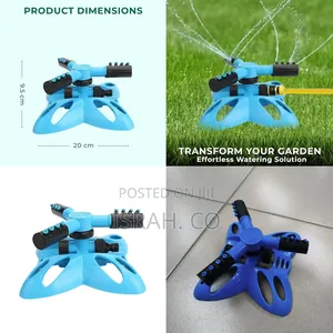 Ground Rotating Water Sprinkler Garden System.