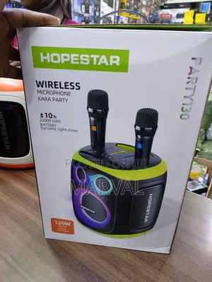 Hopestar Party 130 Portable Bluetooth Speaker With Two Microphone