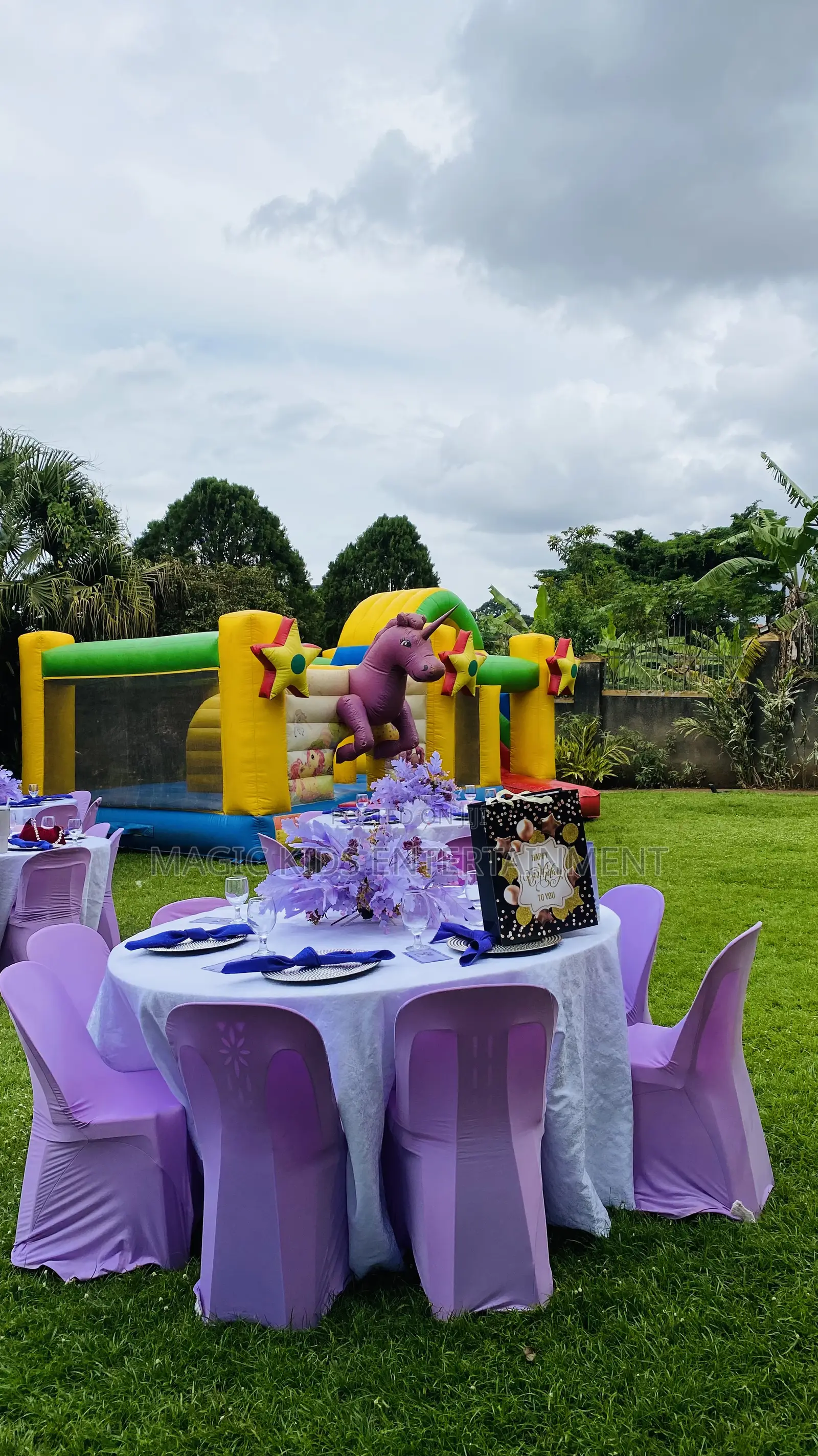 New Bouncing Castle, Face Painting, Clown and Swimming Pool