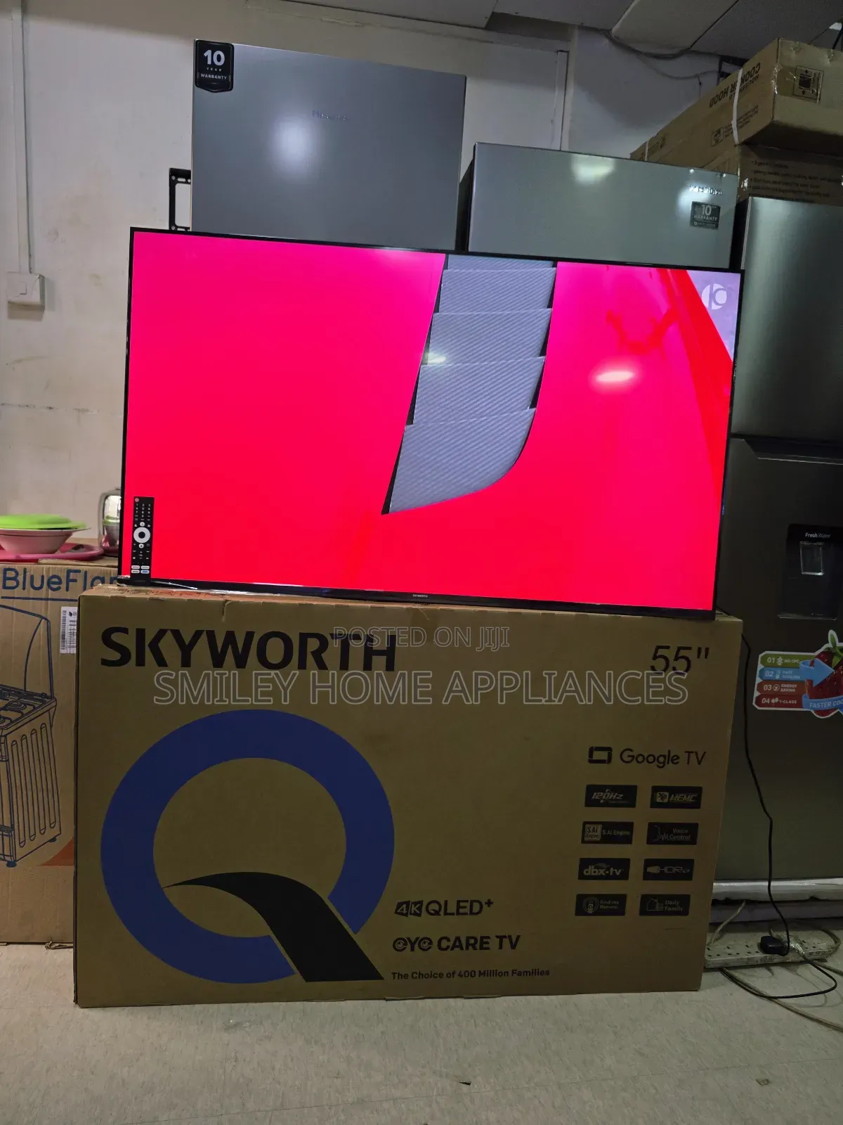 Skyworth Qled- Quantum Dot Display 55inches Google Android Tv Pro