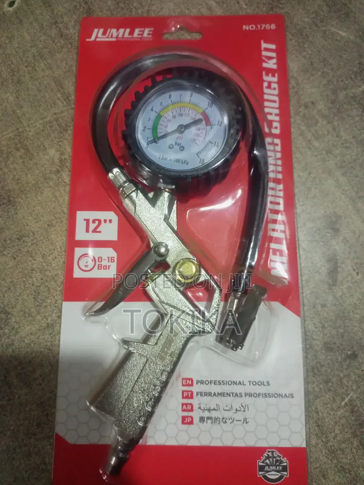 Inflator Gauge Kit Jumlee
