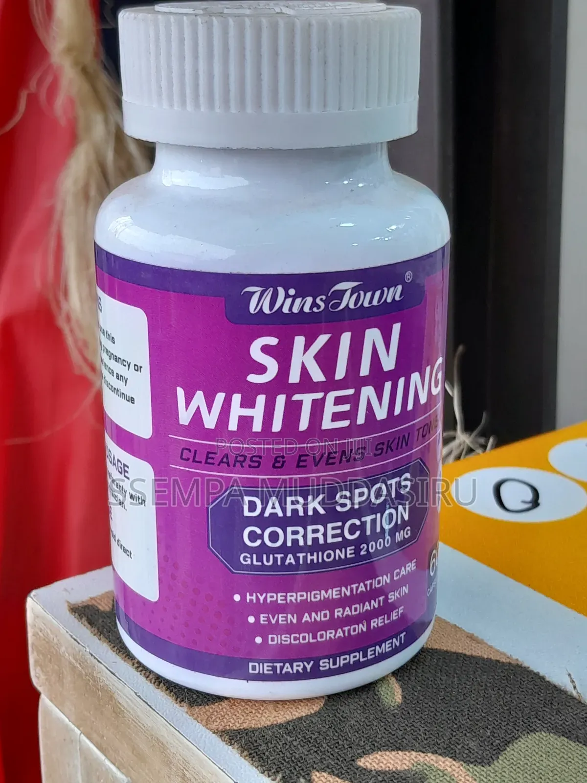 Skin Whitening Dark Spots Collection Glutathione 2000 Mg