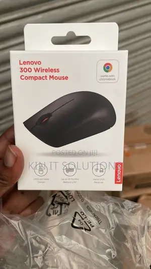 Lenovo 300 Wireless Compact Mouse .