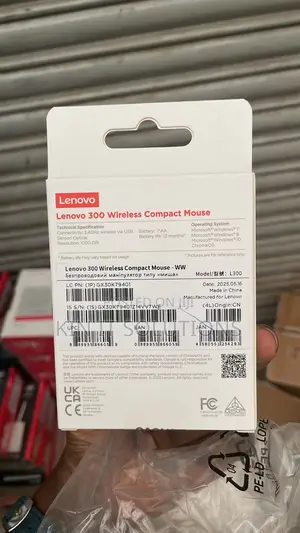 Lenovo 300 Wireless Compact Mouse .