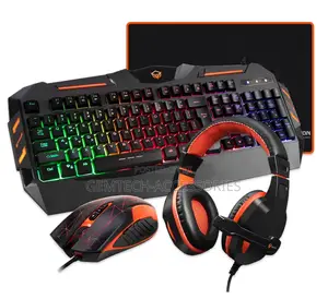 C500 Gaming Kit( Keyboard, Mouse, Mouse Mat ,Headphone Set