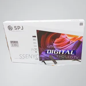SPJ 43-Inch FHD Digital Led Tv-Full Hd 1080p Resolution With Flameless