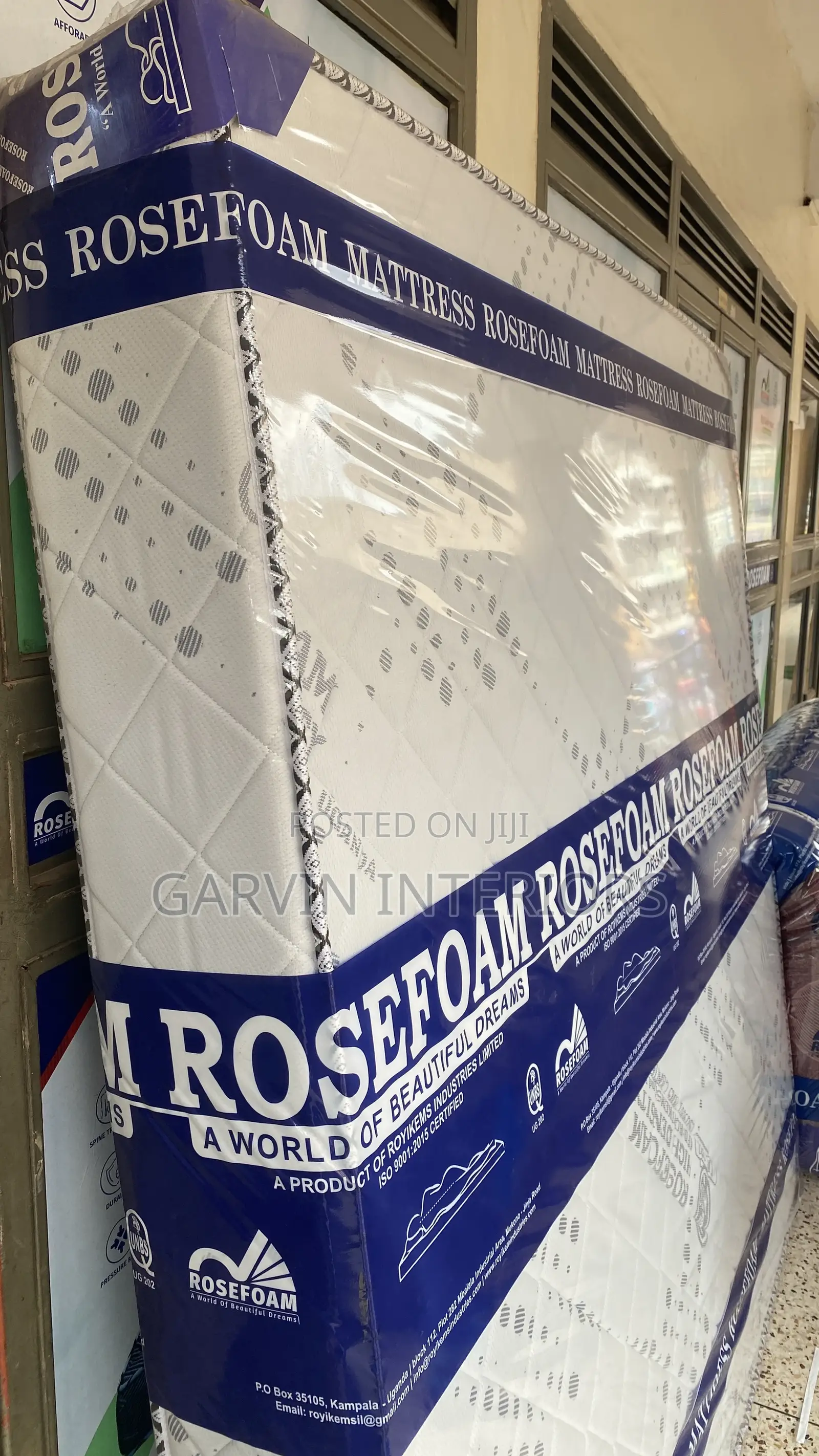 Medium Firm High Density Rose 8volume