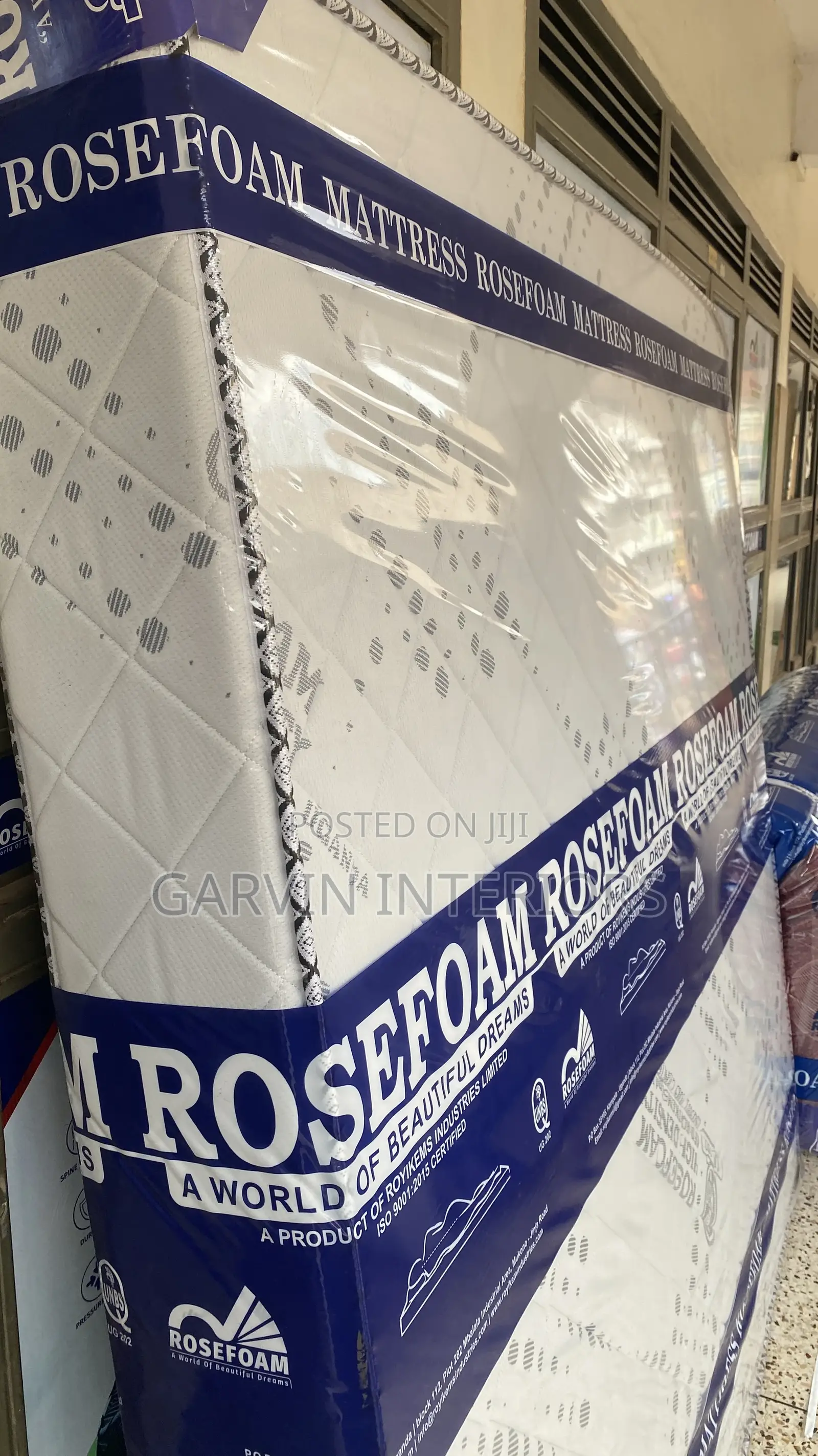 Medium Firm High Density Rose 8volume