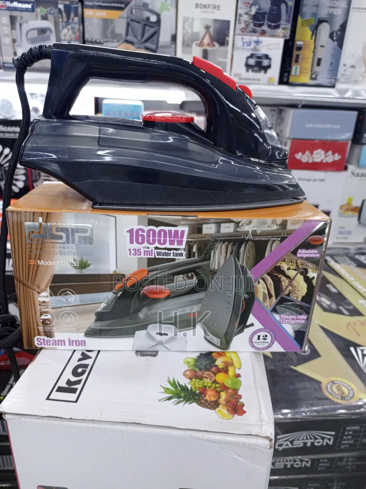 DSP Kd1130 Steam Iron.