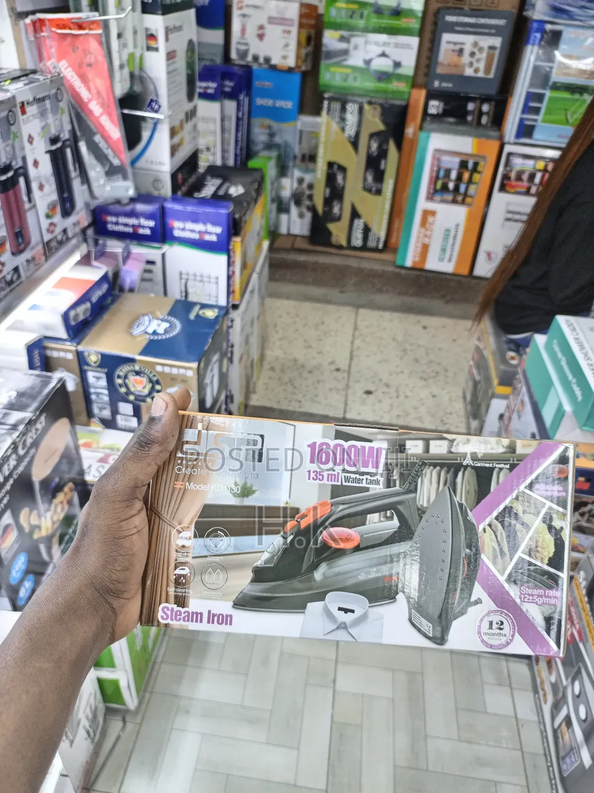 DSP Kd1130 Steam Iron.