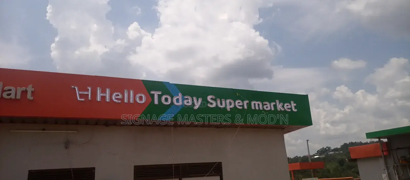 Supermarket Signage