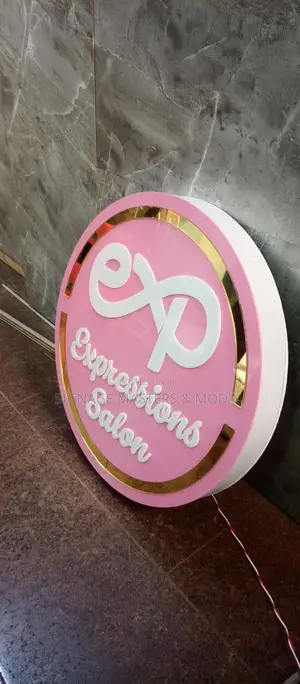 Baby Pink 2d Lightbox Indoor