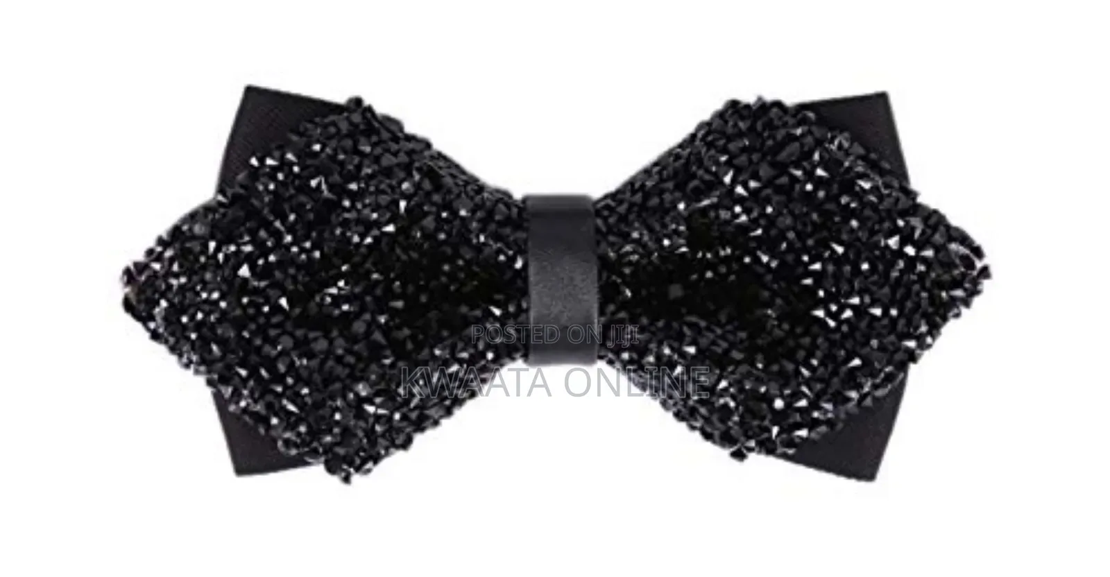 Men's Pre-Tied Diamond Bow Tie Formal Suit Tuxedo Gift