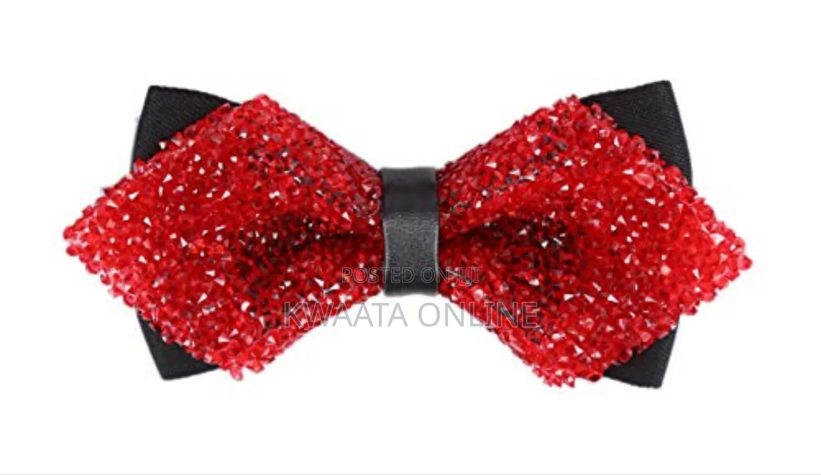 Men's Pre-Tied Diamond Bow Tie Formal Suit Tuxedo Gift