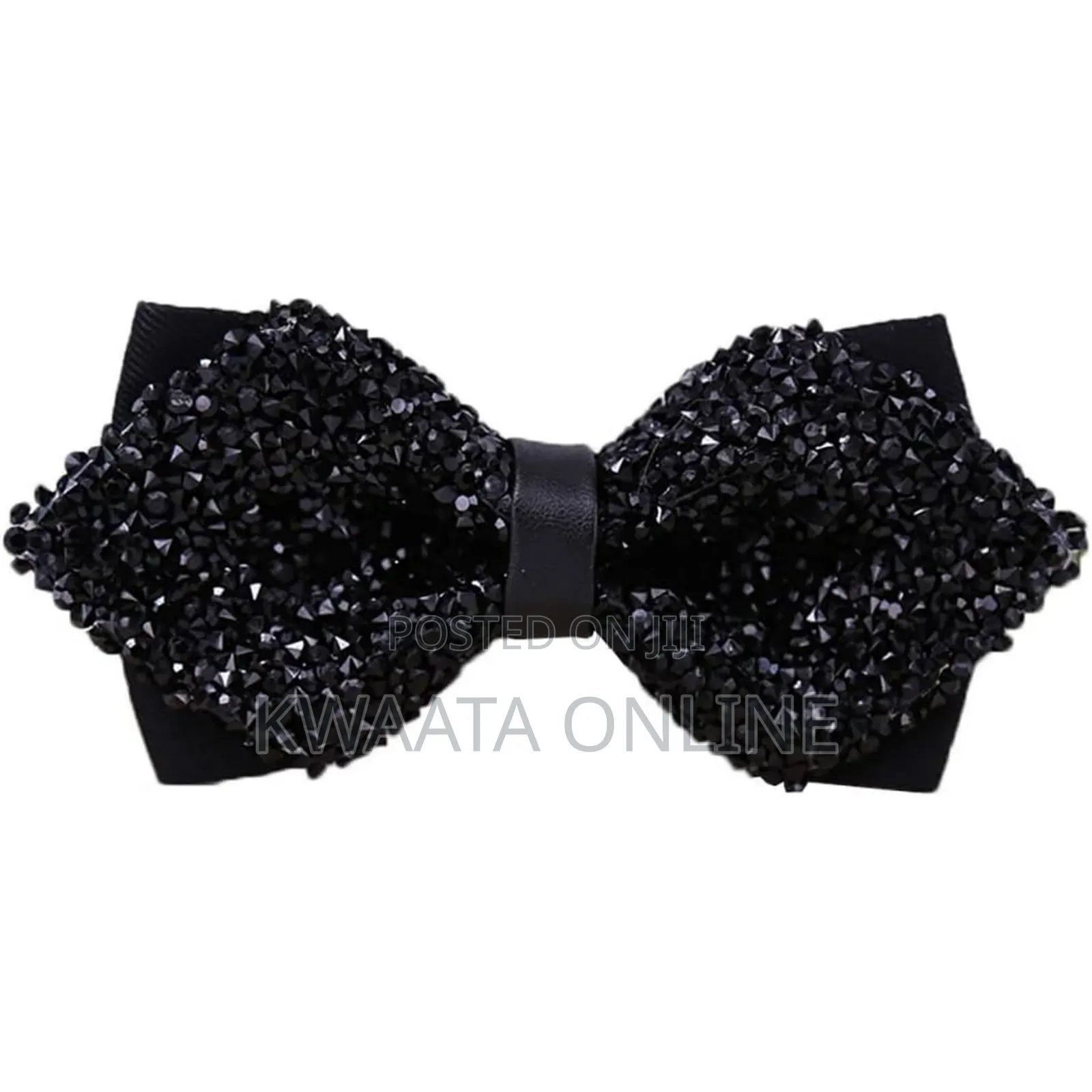 Men's Pre-Tied Diamond Bow Tie Formal Suit Tuxedo Gift
