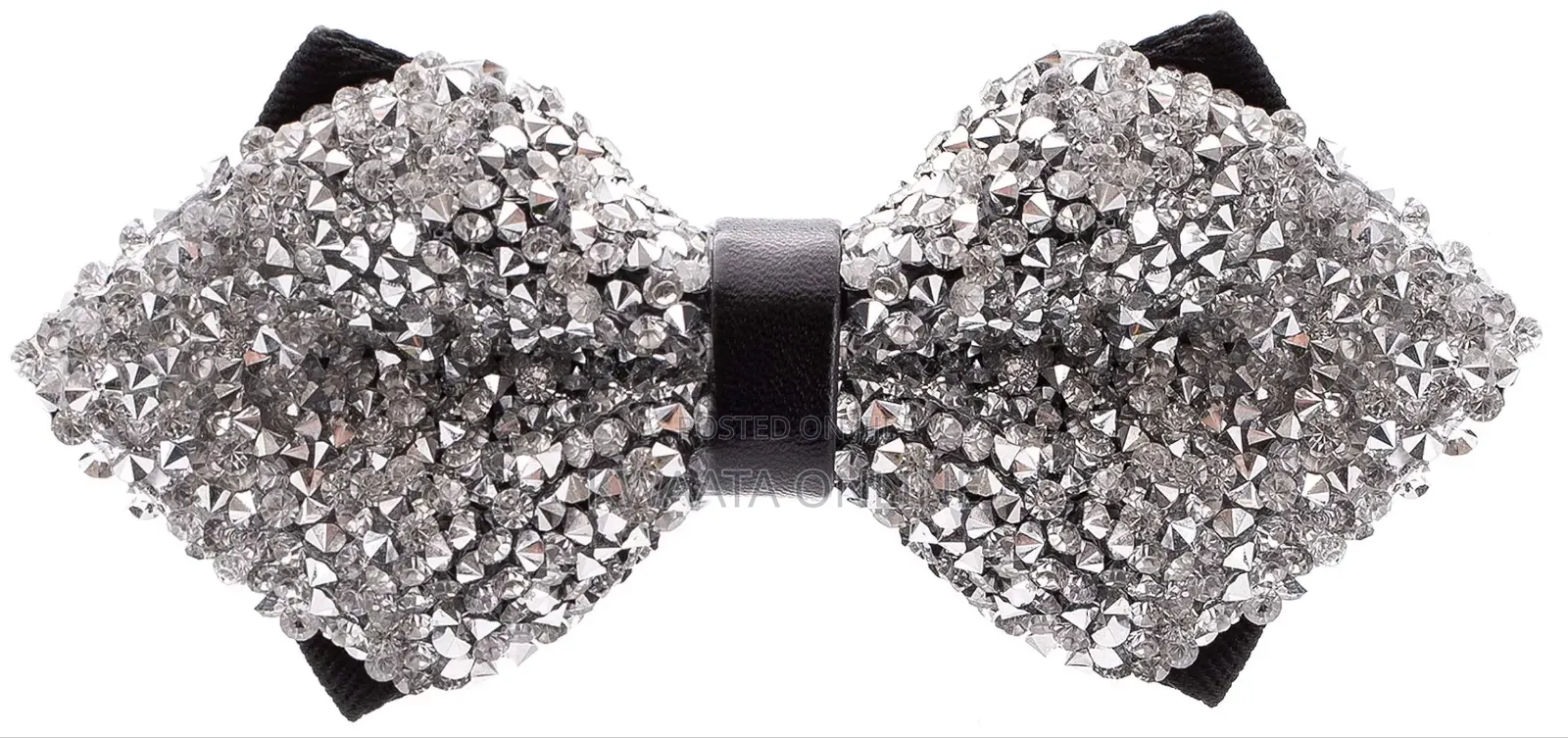 Men's Pre-Tied Diamond Bow Tie Formal Suit Tuxedo Gift