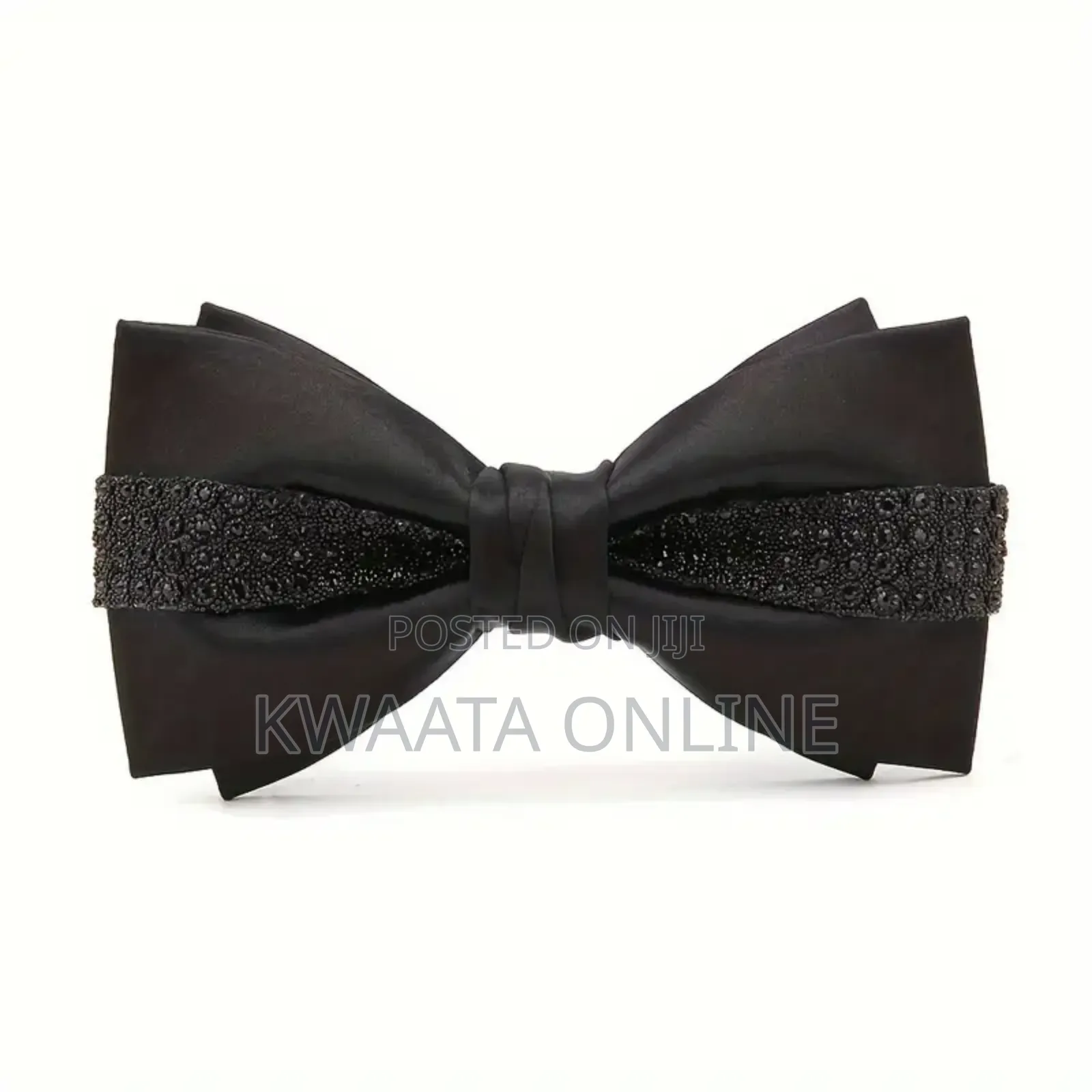 Pre-Tied Bowtie With Rhinestones