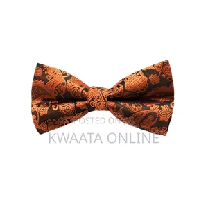 1 Pc Men Paisley Flower Bowtie Formal Business Pre-Tied Bow Tie