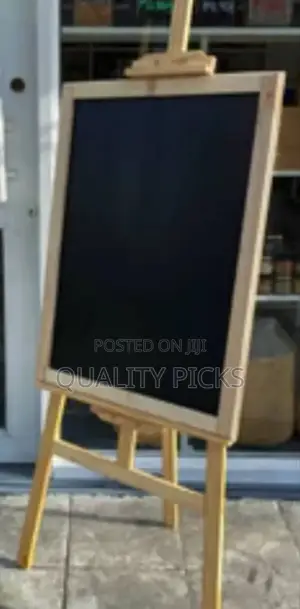 Wooden Chalkboard With Wooden Stand.2x