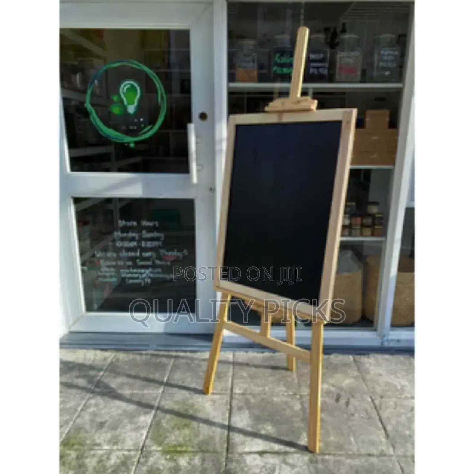 Wooden Chalkboard With Wooden Stand.2x
