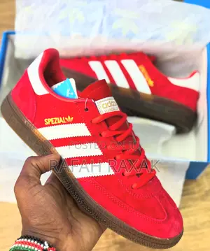 Original Suede Red Adidas Spezial Handball Sneakers