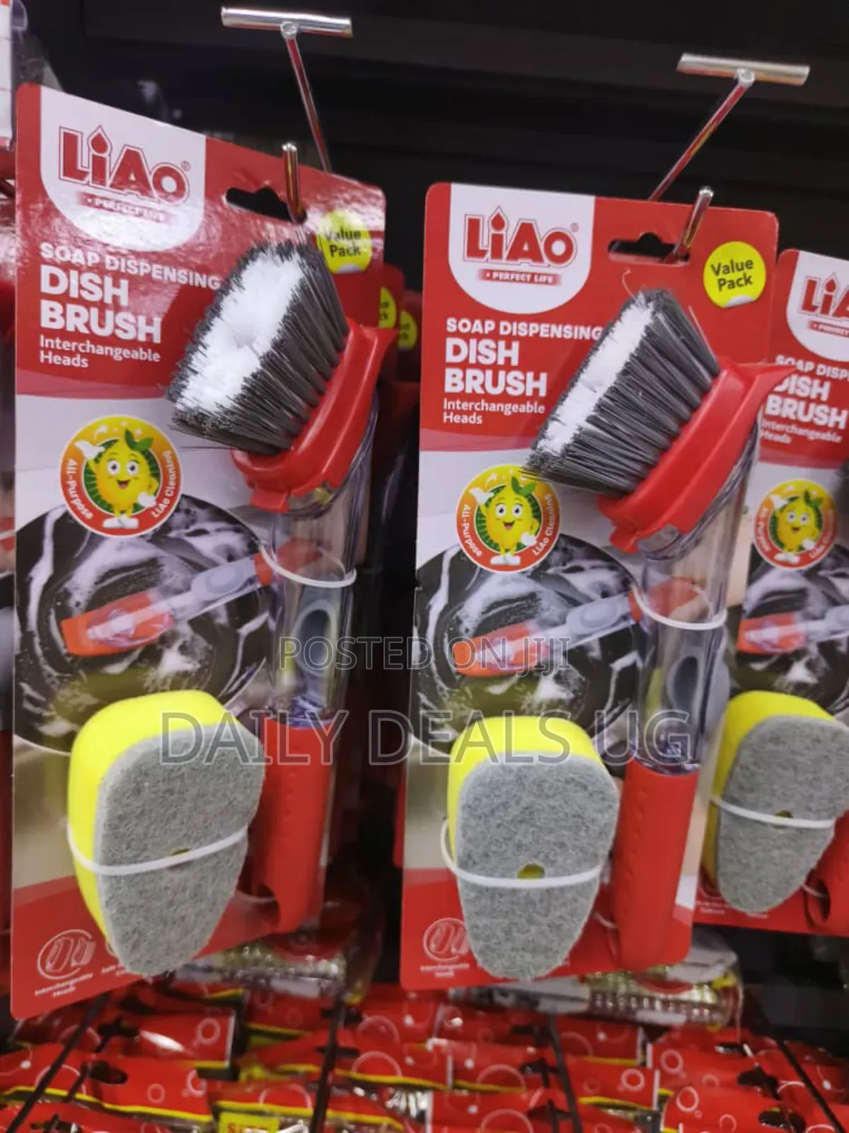 Soap Dispenser Dish Brush
