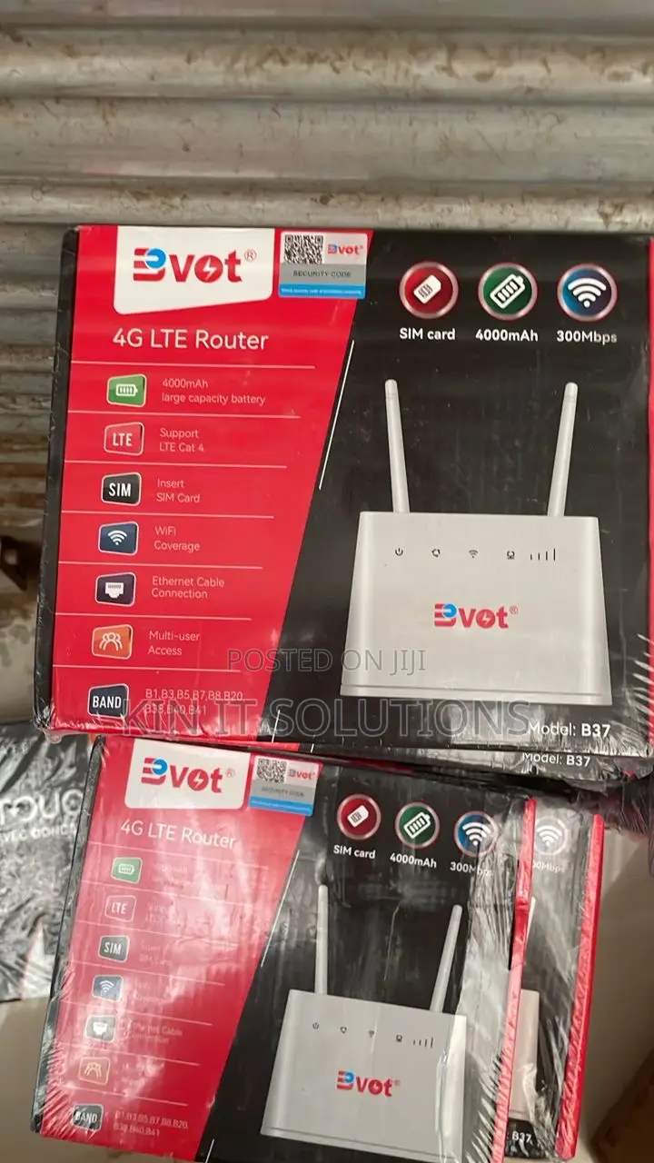 Bvot Wifi Router 4 Lite Rechargable.