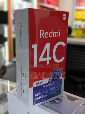 New Xiaomi Redmi 14C 256 GB Black