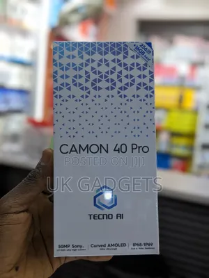 New Tecno Camon 40 Pro 256 GB Gray