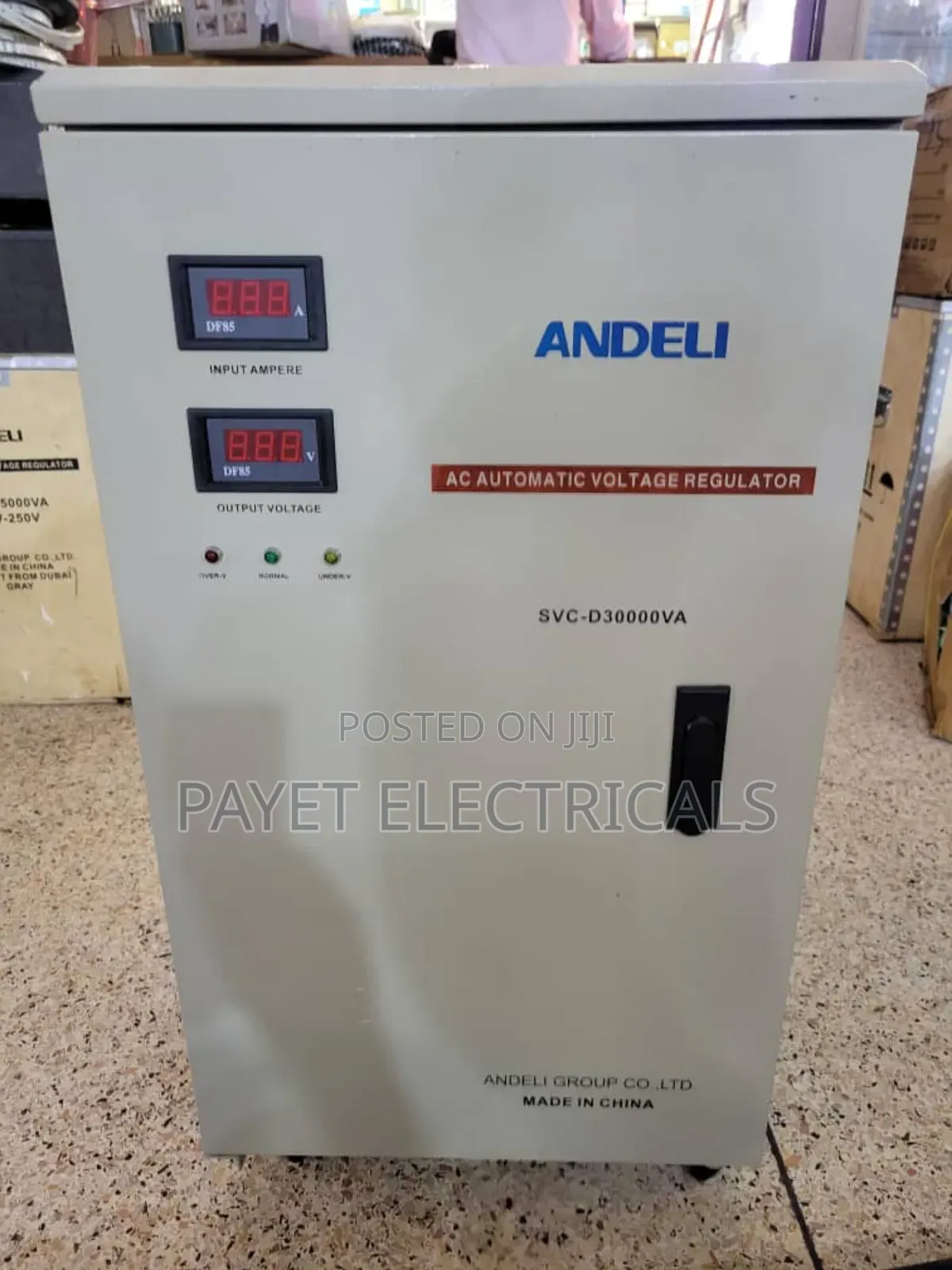 30000va Automatic Voltage Regulator for Andeli
