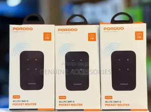 Porodo 4g Lte Wifi 6 Pocket Router
