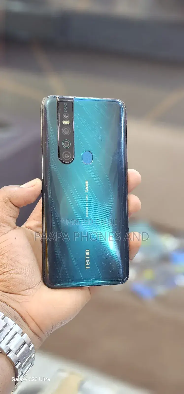 Tecno Camon 15 Premier 128 GB Green