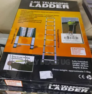 2.6m Aluminum Telescopic Ladder
