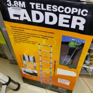3.8m Aluminum Telescopic Ladder