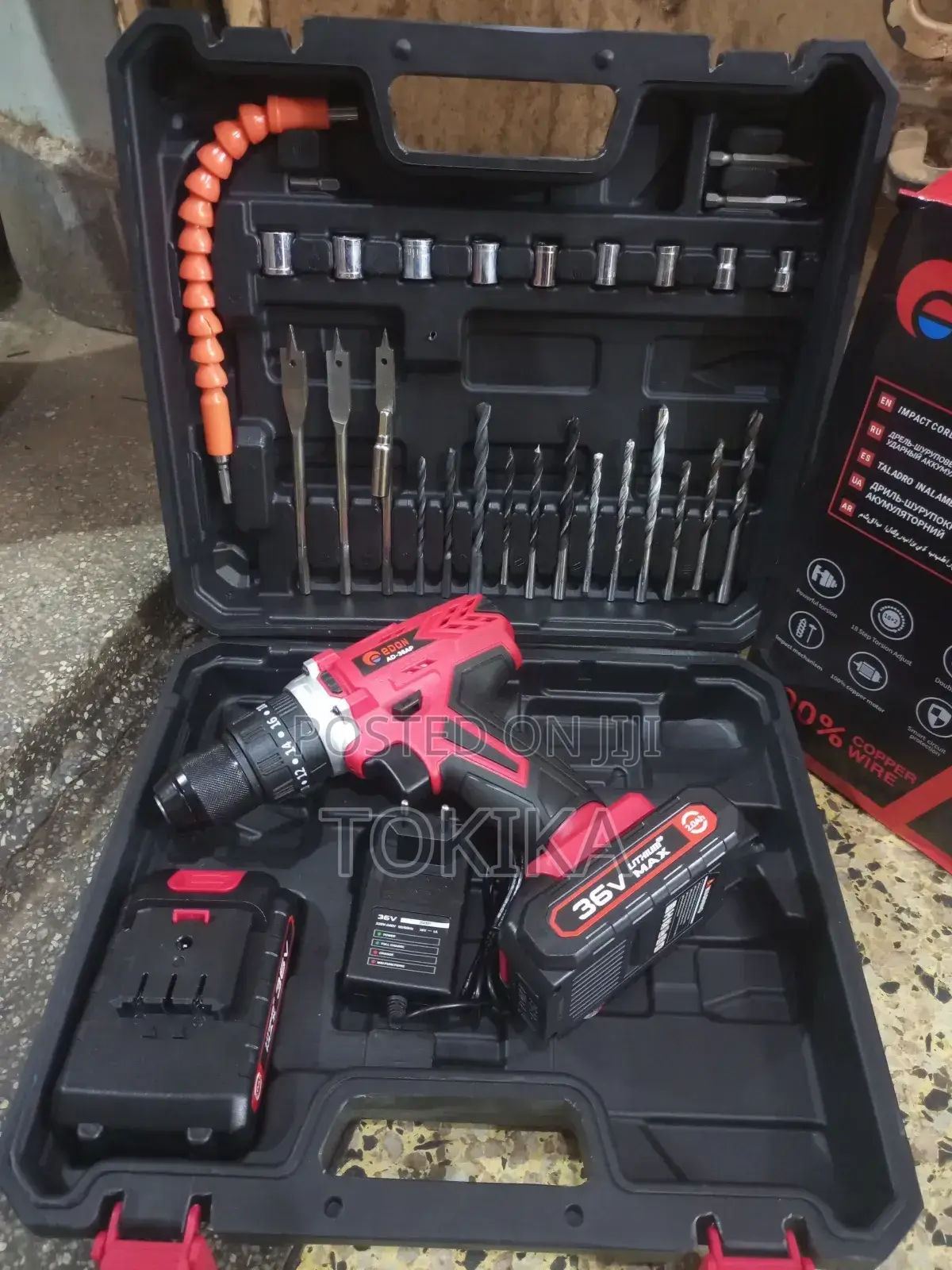 Edon Cordless Drill 36v