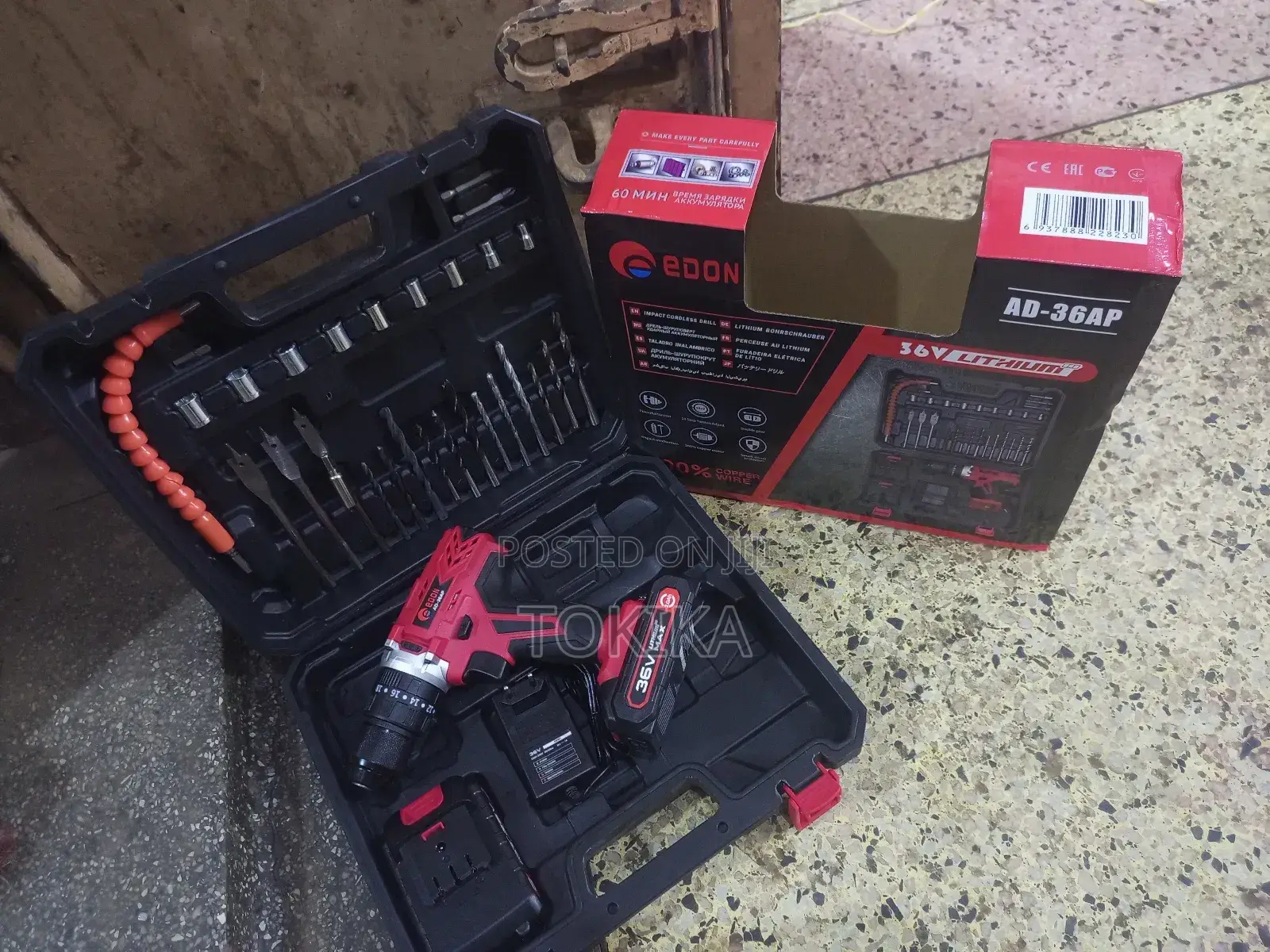 Edon Cordless Drill 36v