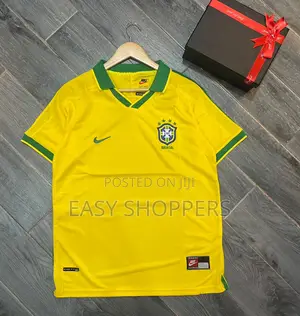 1997 Brazil National Football Team Home Shirt
