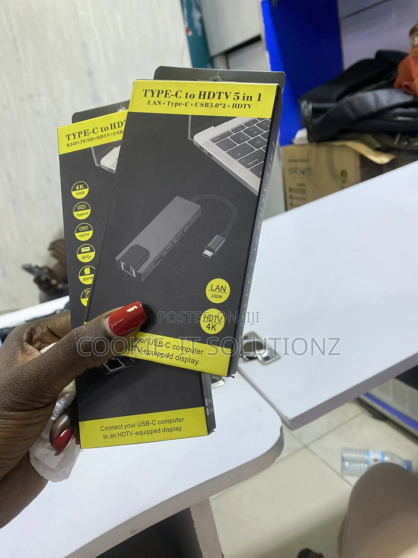 Typec to HDTV 5in1 Usb Hub