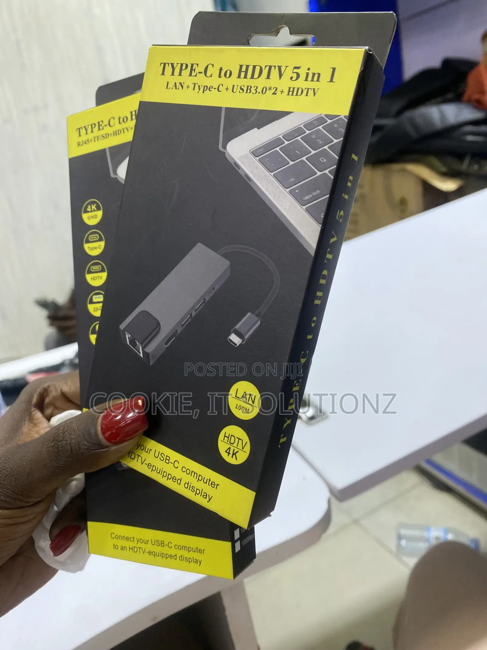 Typec to HDTV 5in1 Usb Hub