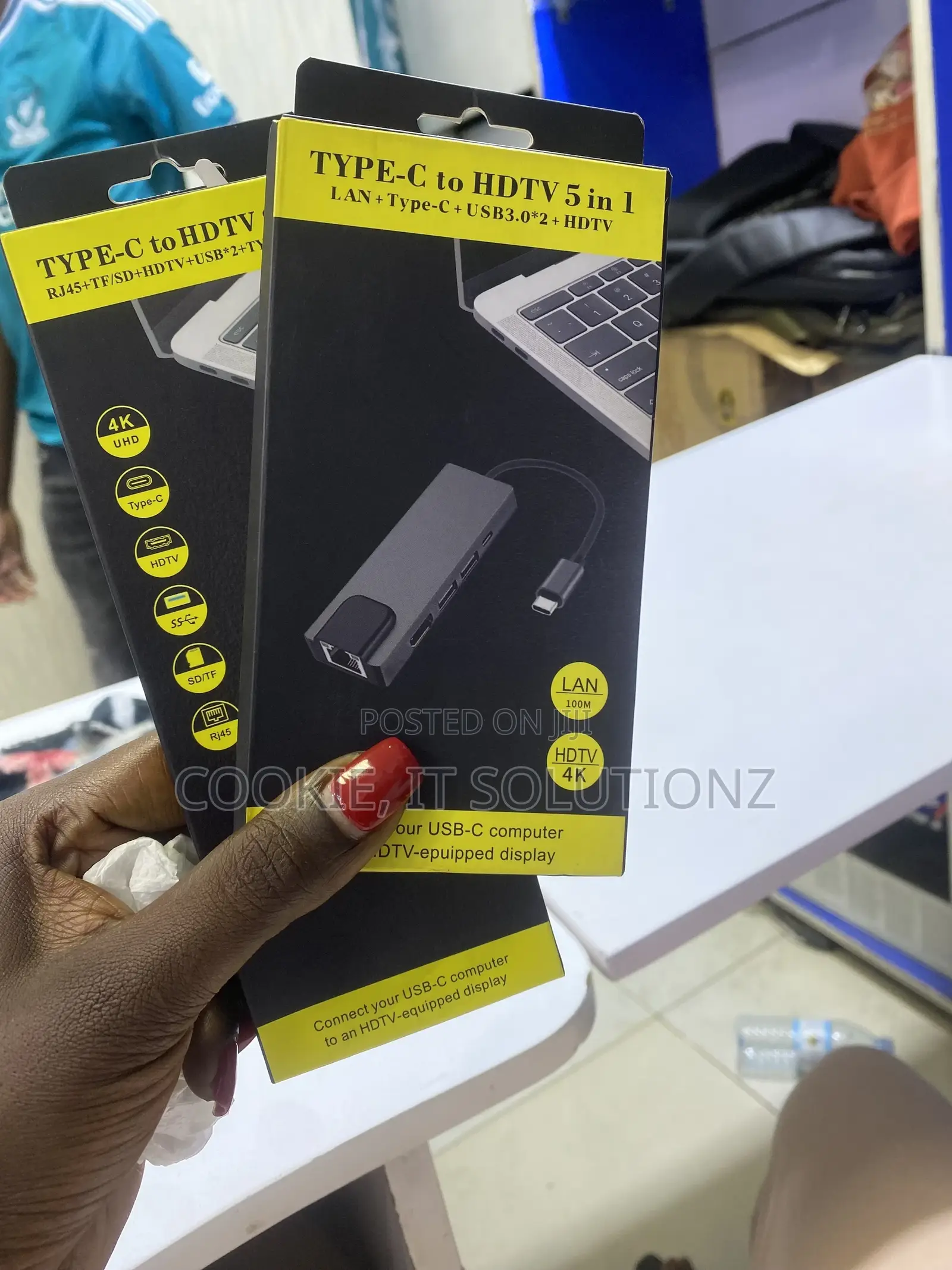 Typec to HDTV 5in1 Usb Hub