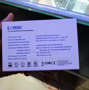 External Hard Drive/ HDD