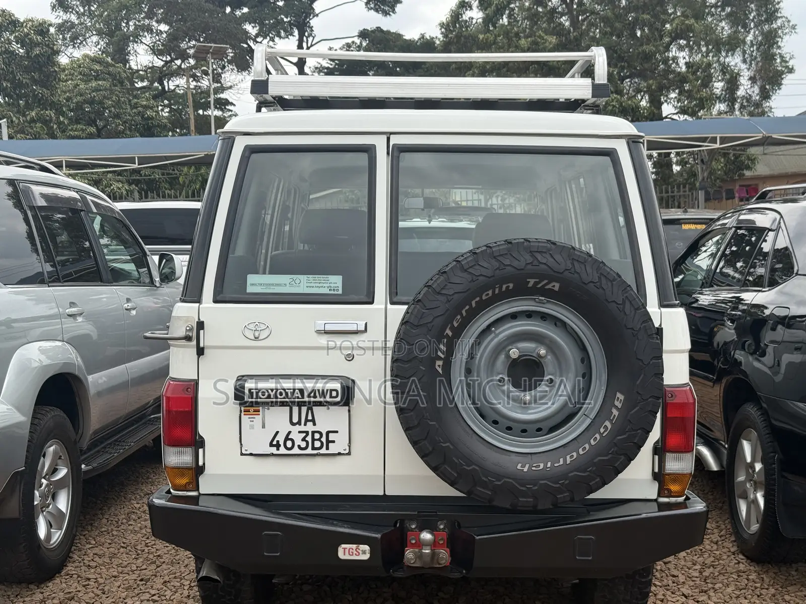 Toyota Land Cruiser 2017 White