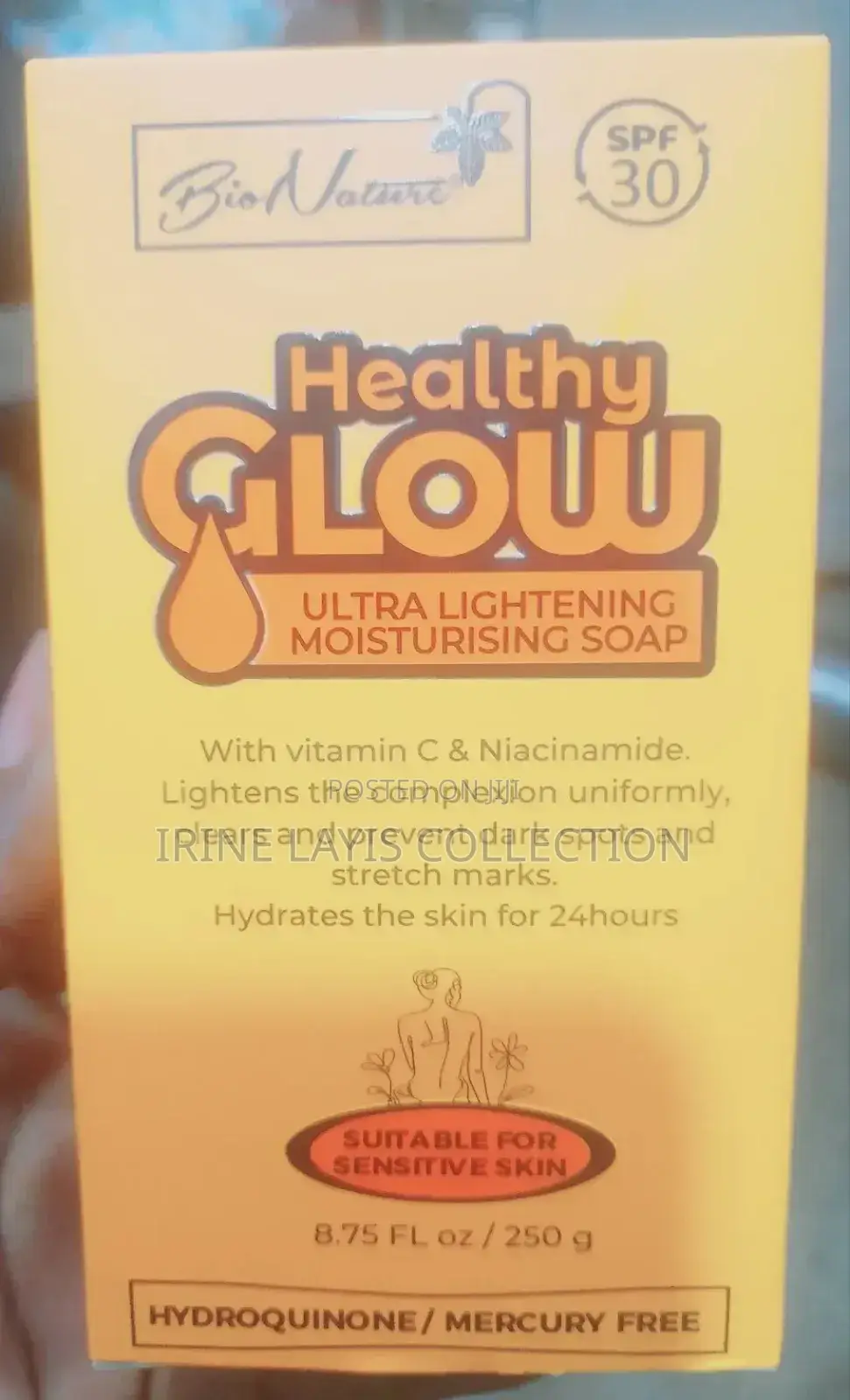 Bionature Healthy Glow Ultra Lightening Soap