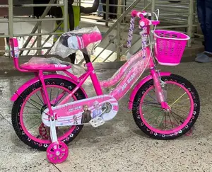 Mr Bear Bicycle Pink Size 16