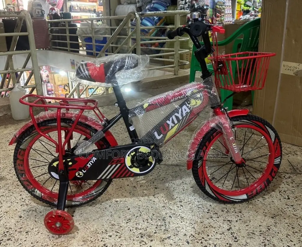 Luxiya Kids’ Bicycle Red 5-9 Years